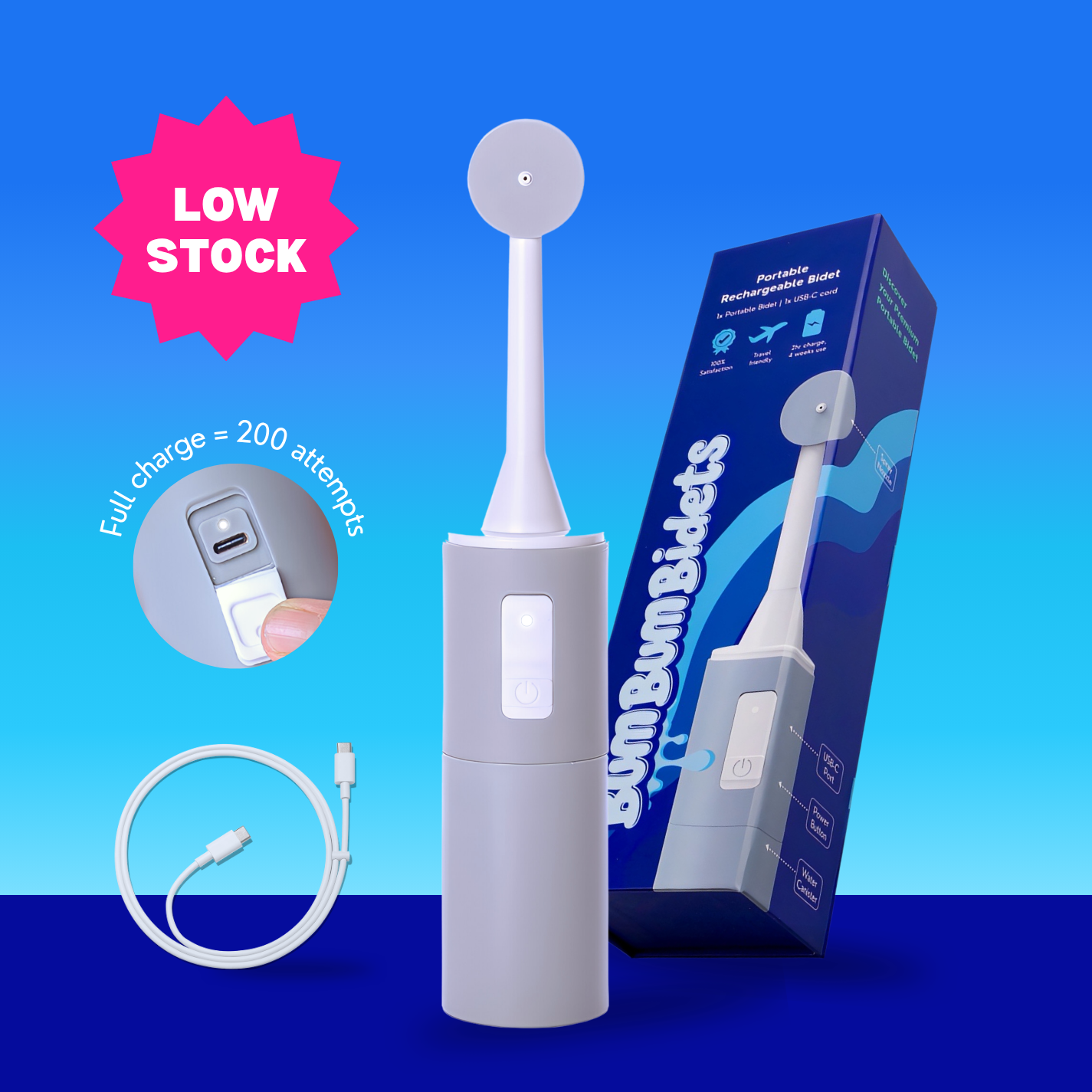 TK - Bumbumbidets - Portable Rechargeable Bidet