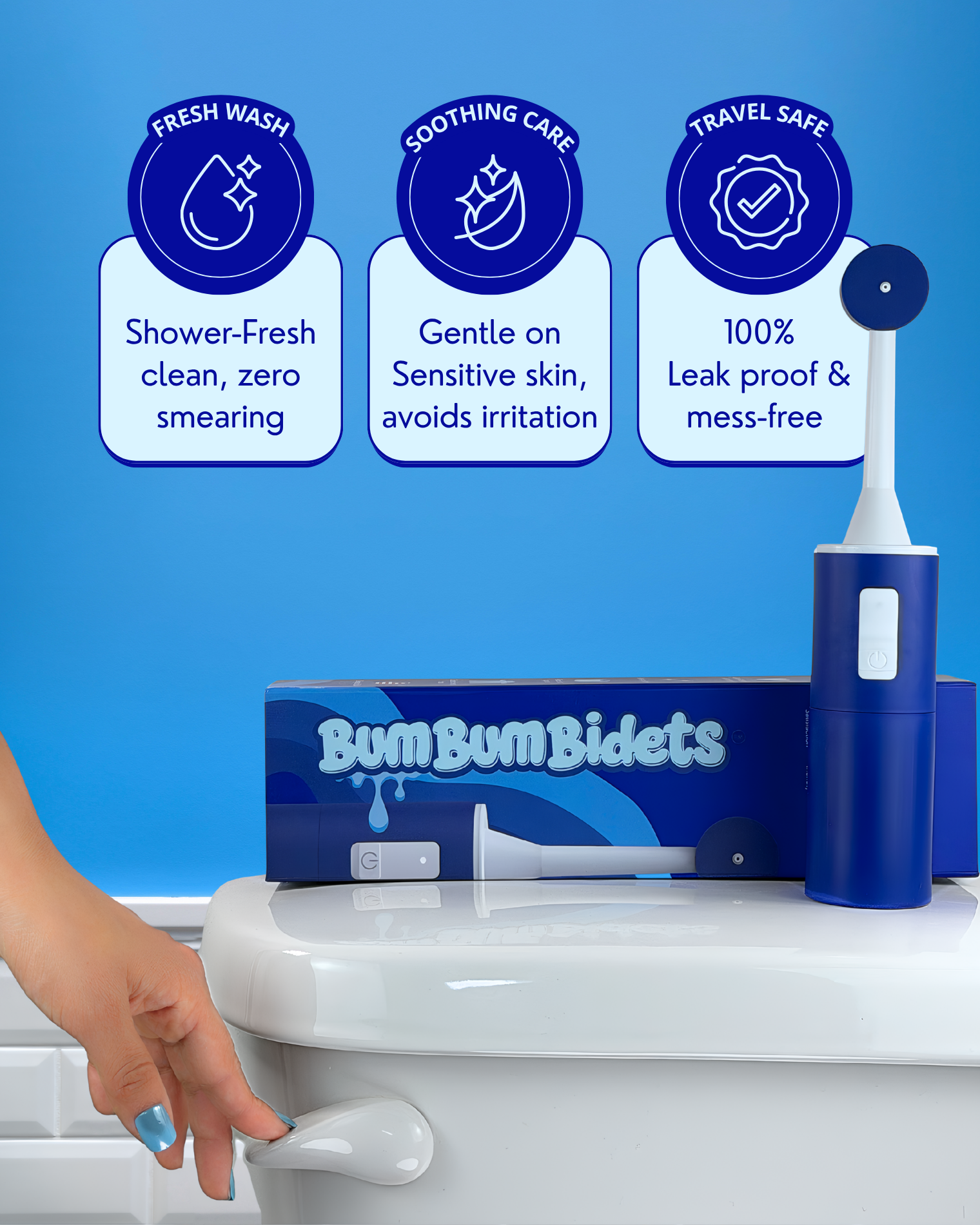 Gray Portable Bidet