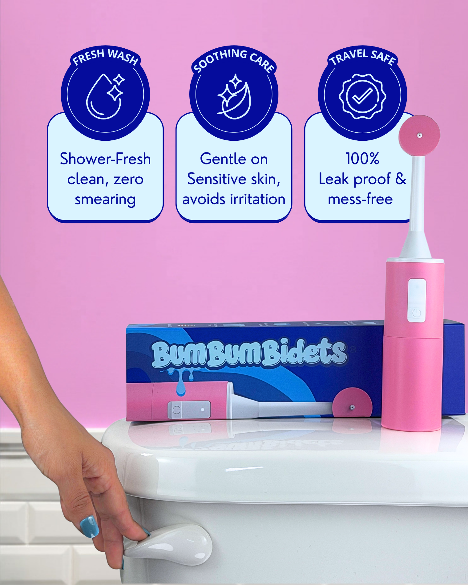 Gray Portable Bidet