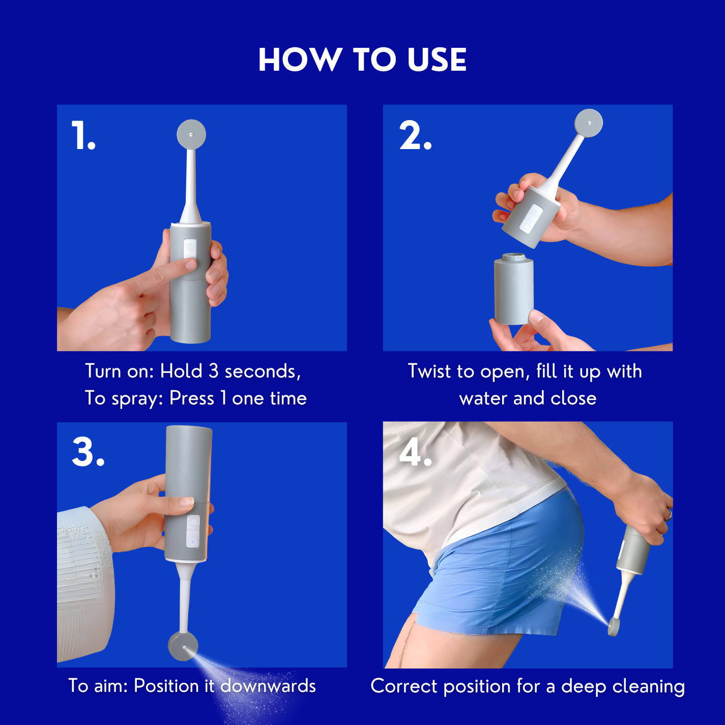 TK - Bumbumbidets - Portable Rechargeable Bidet