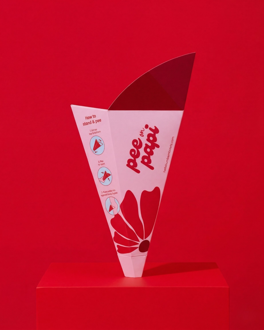 Disposable pee funnel for women